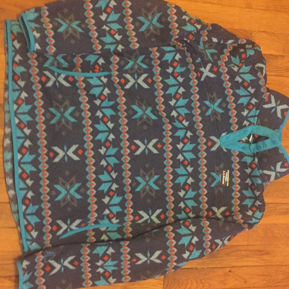 L.L. Bean pullover fleece
